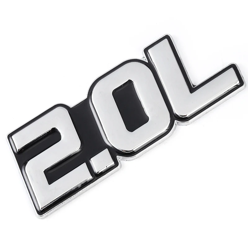Металлическая 3d-наклейка на автомобиль л Л эмблема с логотипом для BMW Audi Volkswagen Ford