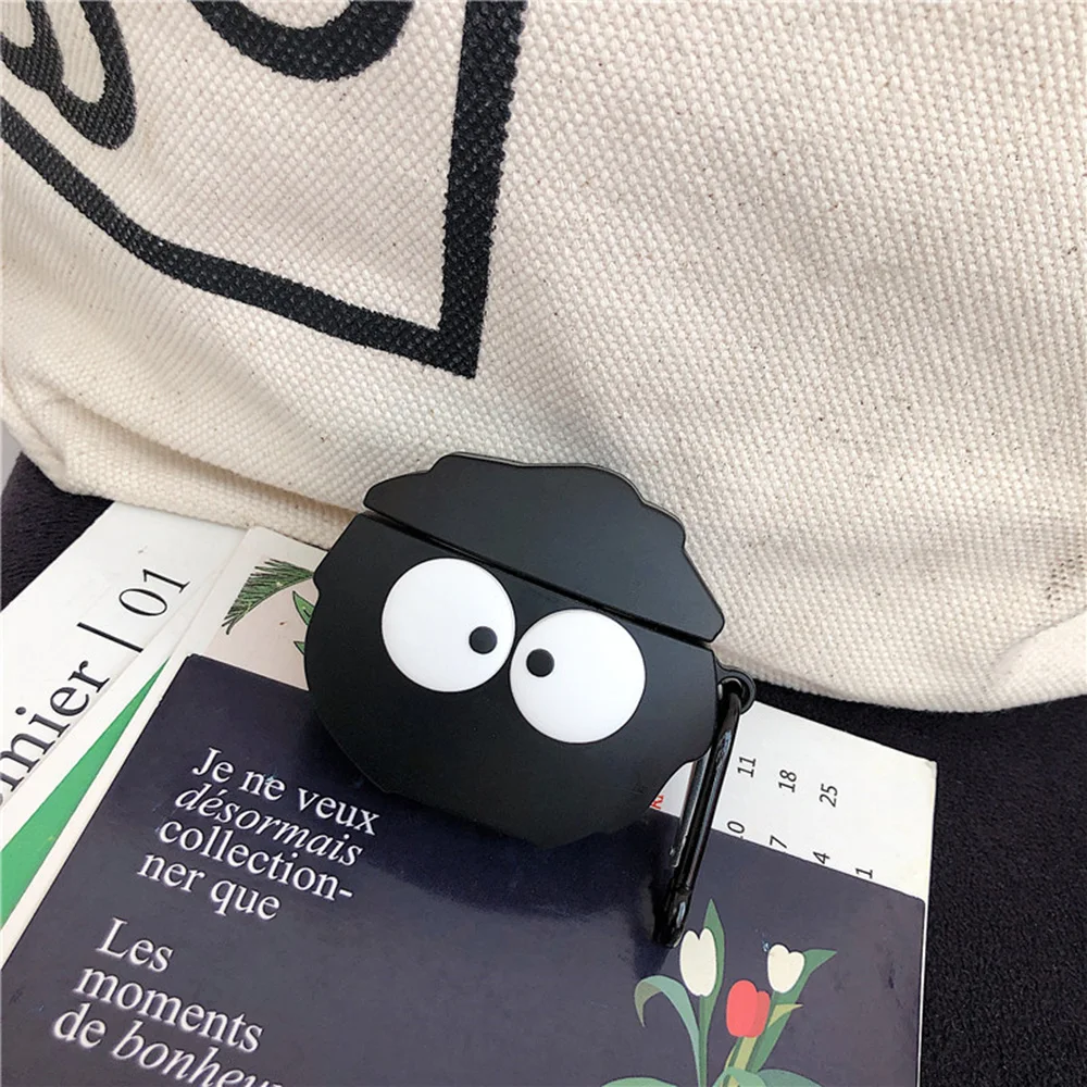 Милый 3D Силиконовый мягкий чехол для Apple Airpods 1/2 пары беспроводная гарнитура