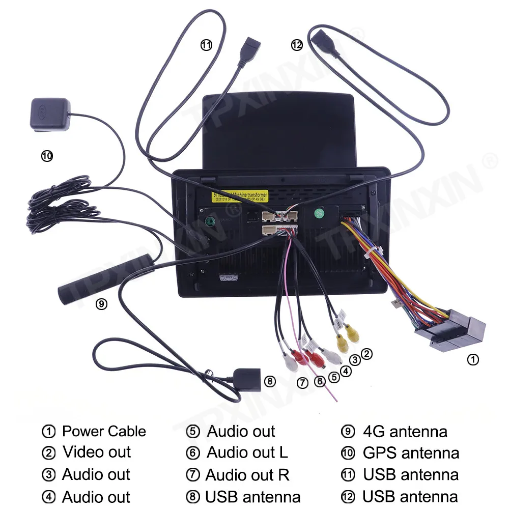 저렴한 테슬라 스타일 자동차 GPS 네비게이션, Lada Granta 2011-2017 안드로이드 128G 무선 카플레이 스테레오 수신기 자동차 멀티미디어 플레이어
