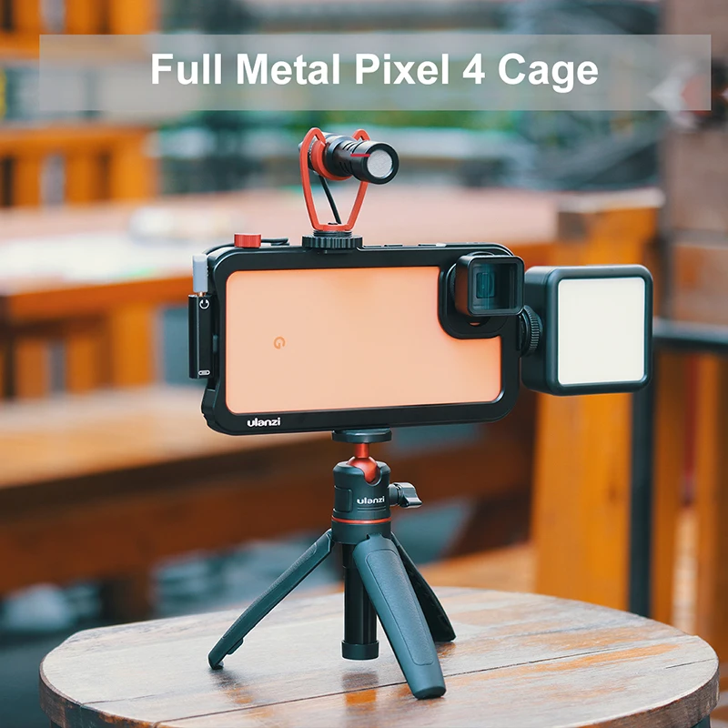 Металлическая клетка для видеоблога ULANZI Google Pixel 4/ 4 XL Удлинительный корпус чехол
