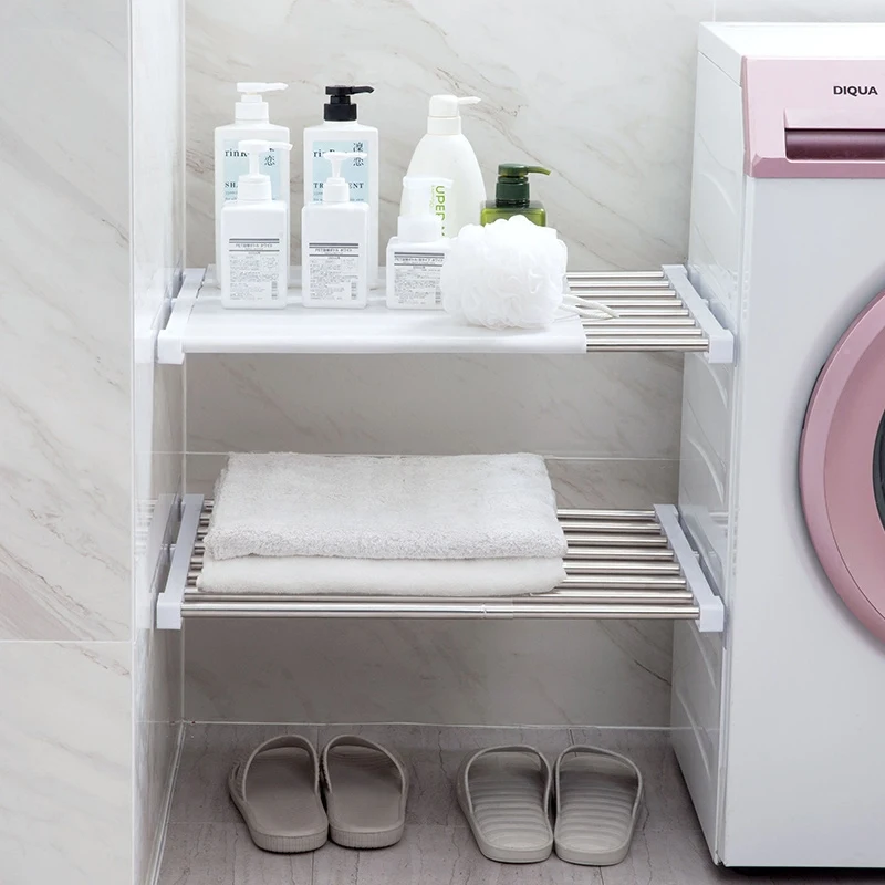 Выдвижной стеллаж для гардероба многоярусный держатель кухни органайзер