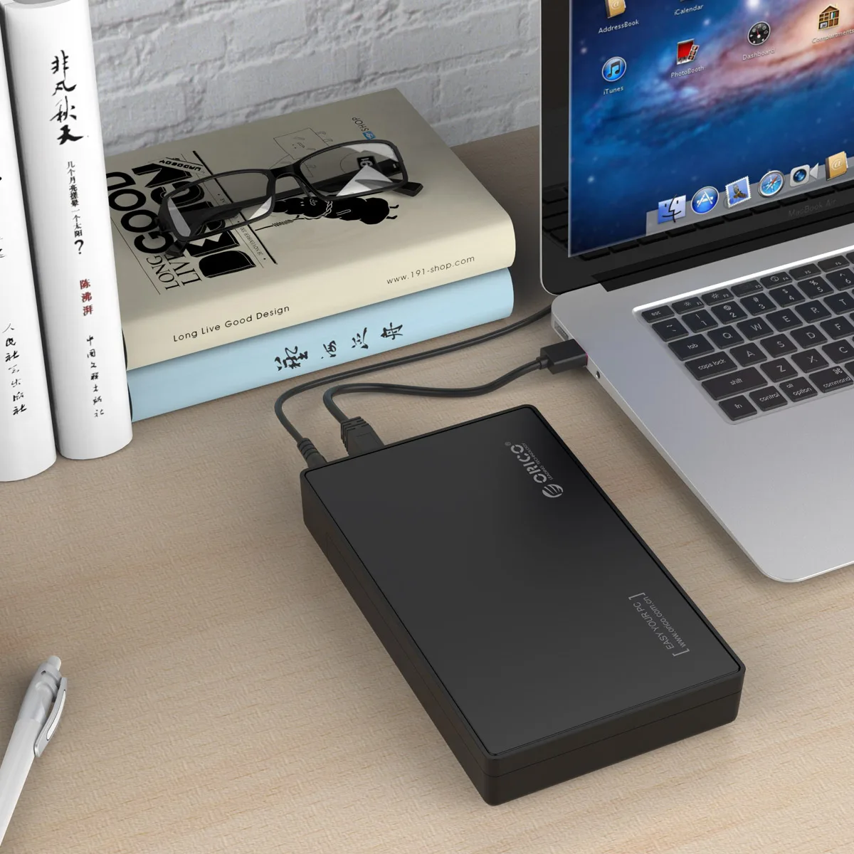 Чехол для жесткого диска ORICO 3 5 дюйма SATA к USB 0 Гбит/с адаптером питания 12 В/2 А чехол