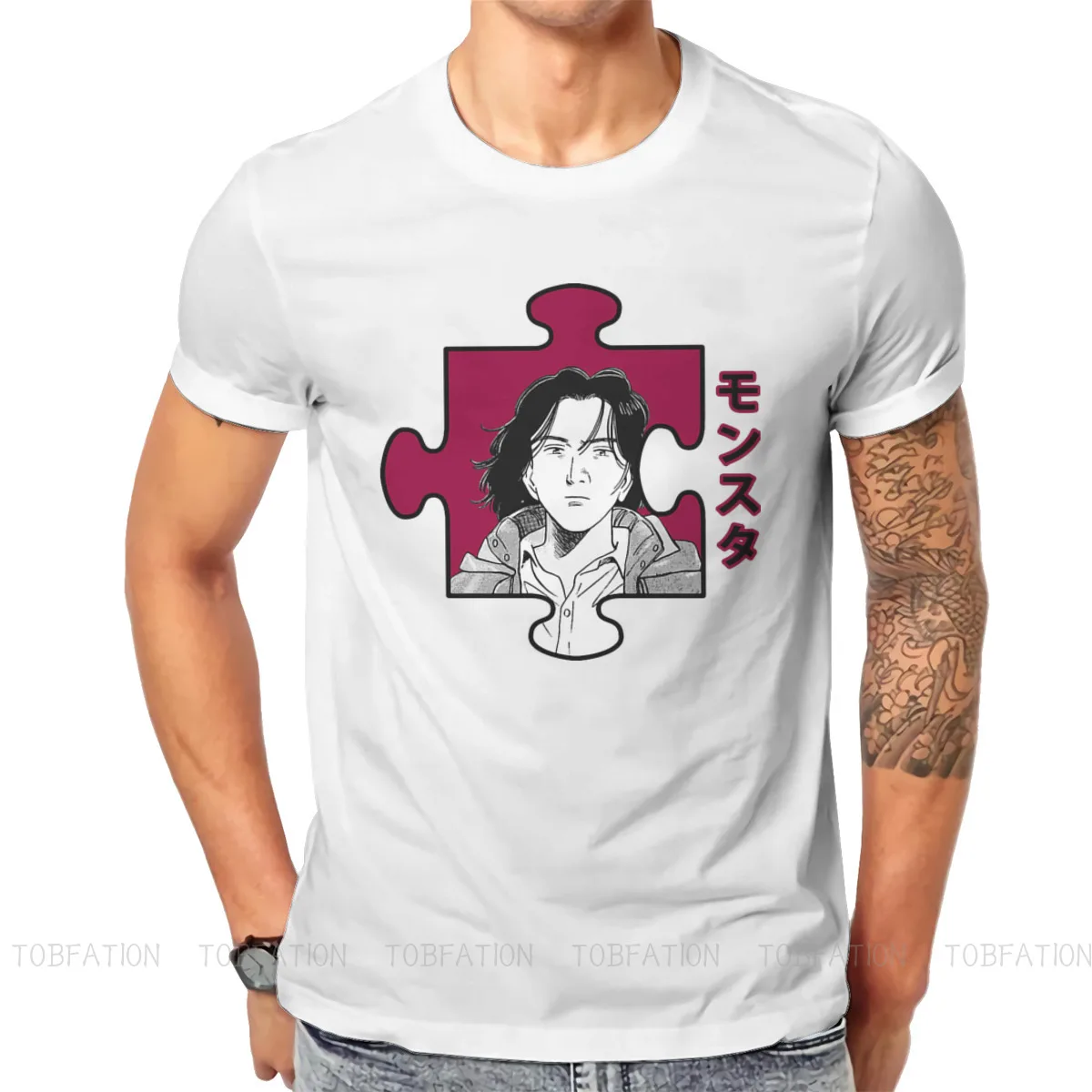 Специальная футболка Monster Urasawa для мальчиков 20 го века Повседневная с рисунком
