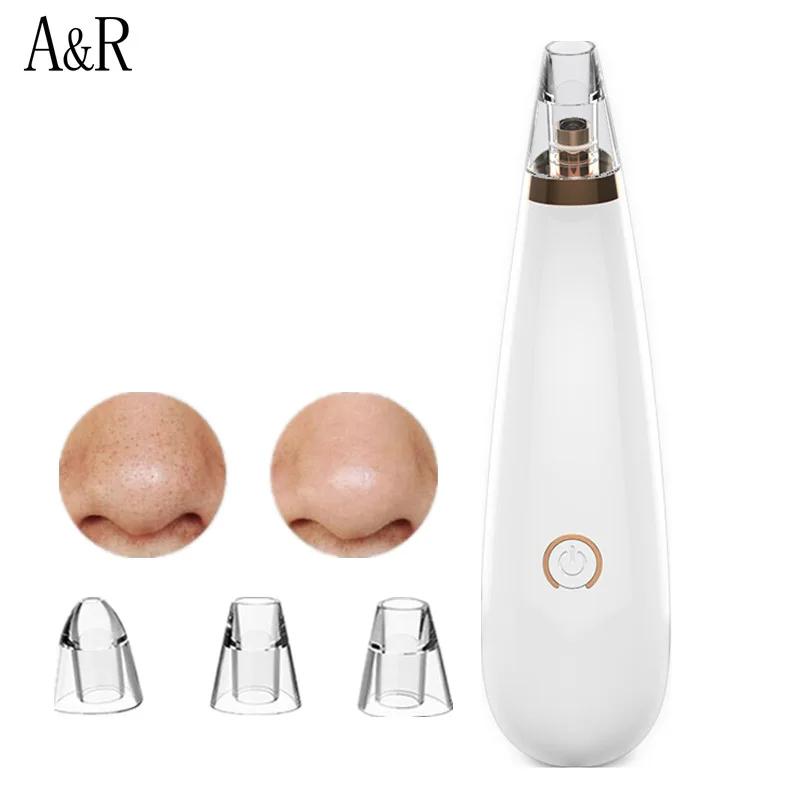 Прибор для вакуумной чистки лица Уход за кожей Электрический поры прыщей