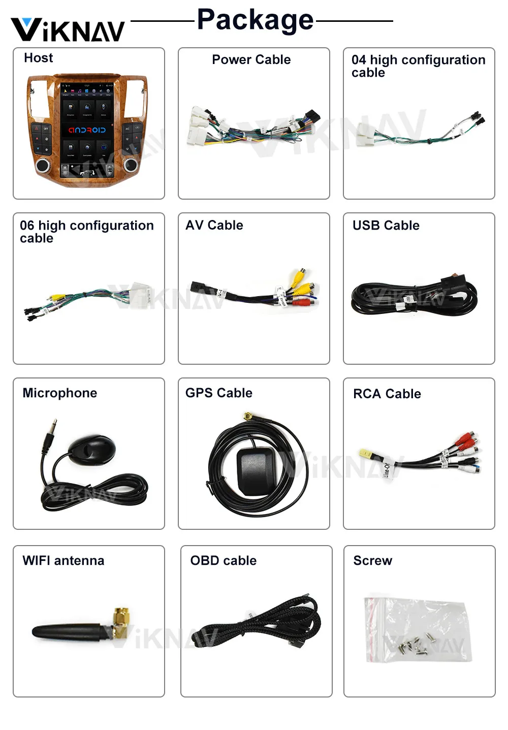 

Android Car Radio for Lexus RX RX300 RX330 RX350 RX400H 2004-2008 Auto Stereo Receiver Multimedia Player GPS Tape Recorder