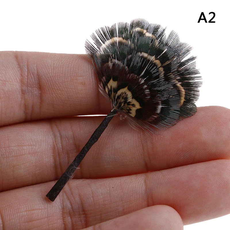 1:12 миниатюрная леди перо веер кукольные аксессуары кукольный домик мебель|Куклы|