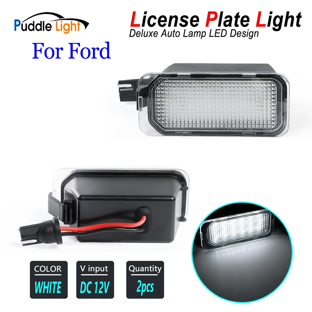Светодиодная подсветка для номерного знака Ford MONDEO MK4 5 Fiesta Focus Galaxy Edge Escape Transit Tourneo