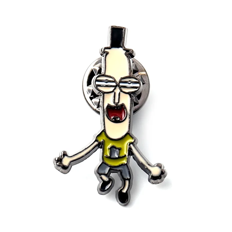 Мультфильм аниме милый кот банан Рождественская брошь &quotСнеговик&quot для женщин