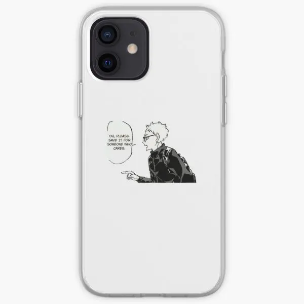 

Чехол Haikyuu Tsukishima сохраните его для кого-то для телефона iPhone 11 12 13 Pro Max Mini 6 6S 7 8 Plus X XS XR Max 5 фотографий из ТПУ