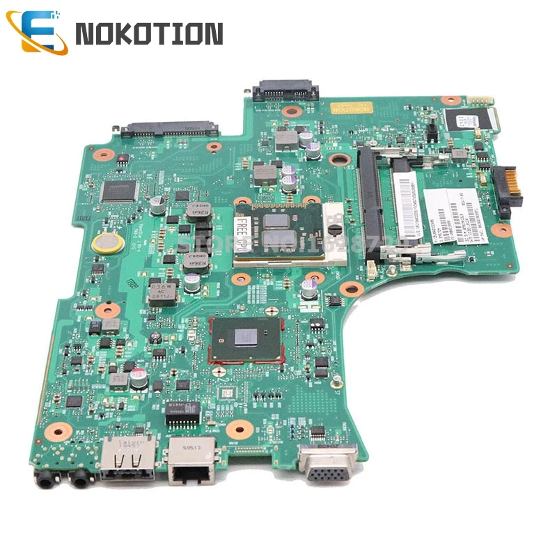NOKOTION материнская плата для ноутбука Toshiba Satellite L650 HM55 DDR3 1310A2332403 v00021890 6050A2332401-MB-A03 основная плата