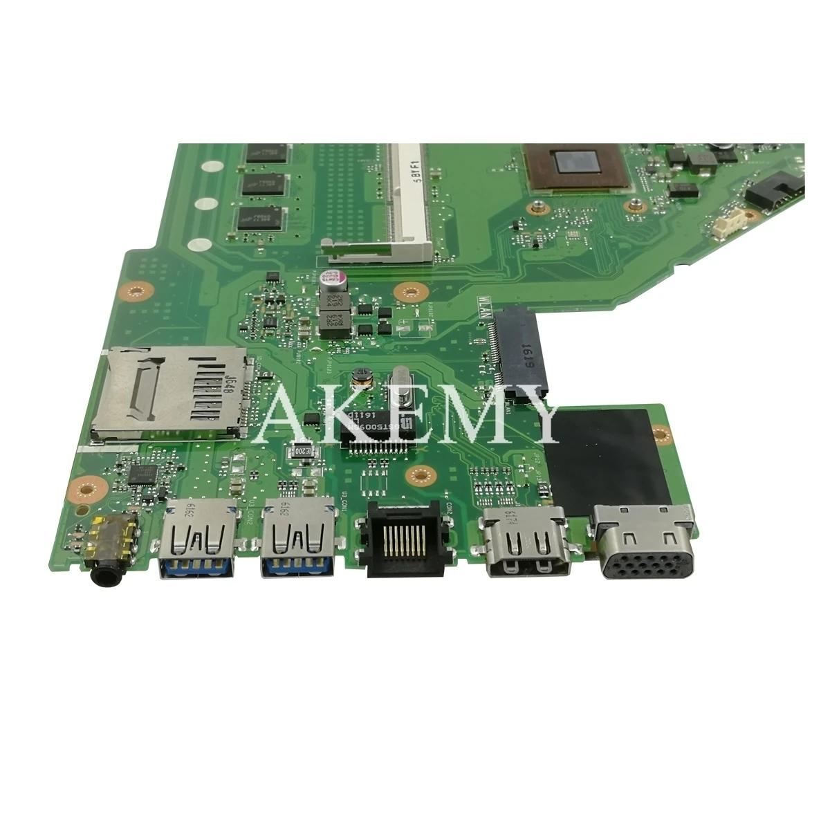

AKEMY X550WA Laptop motherboard for ASUS X550 X552W X550WE X550W D552W original mainboard A4-5100U 4Gb RAM