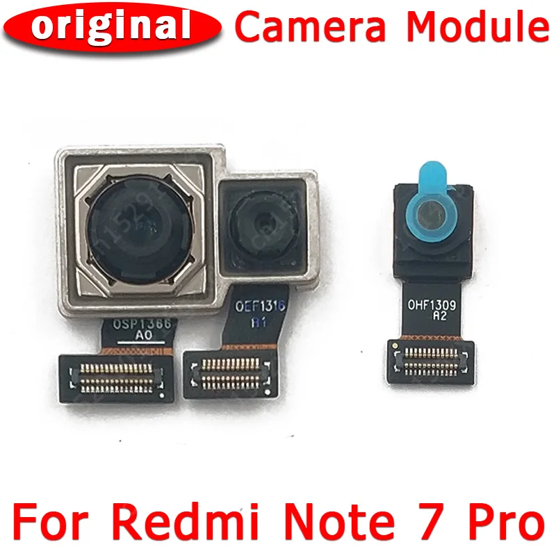 Оригинальная фронтальная и задняя камеры для Xiaomi Redmi Note 7 Pro модуль основной