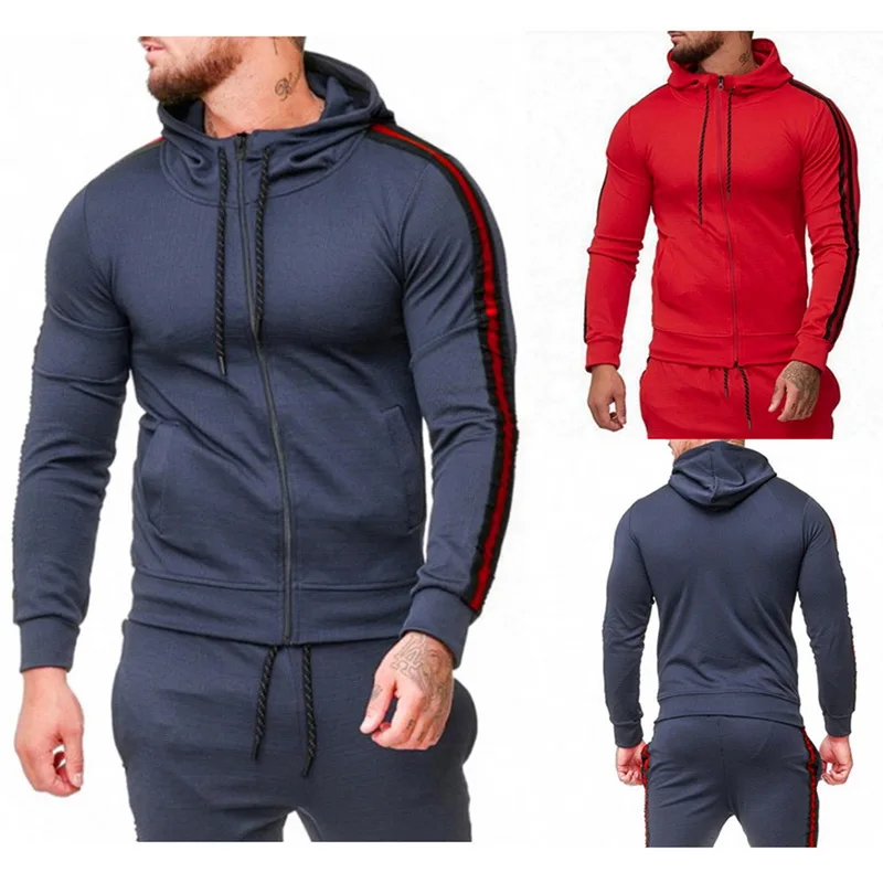 Aisputent мужской свитер с длинными рукавами полосатая Однотонная рубашка