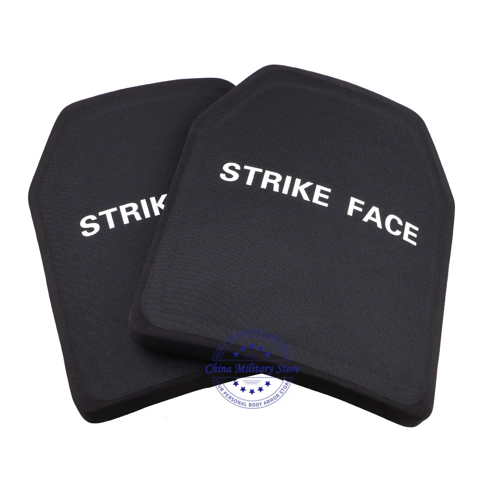 Купить Пара противопуленепробиваемых бронированных броневых панелей NIJ Level IV, 11 х14 уровней, 4 дюйма, керамические Военные боевые пуленепробиваемые ...