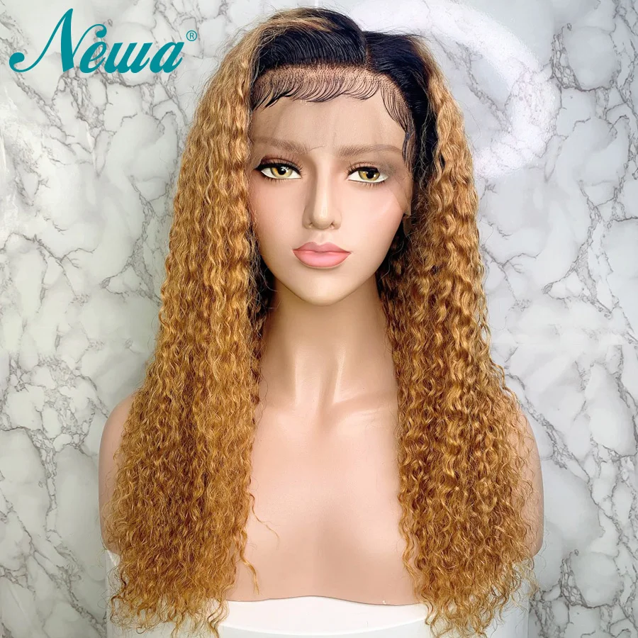 Парик Newa Hair Ombre из человеческих волос предварительно выщипанные Детские волосы