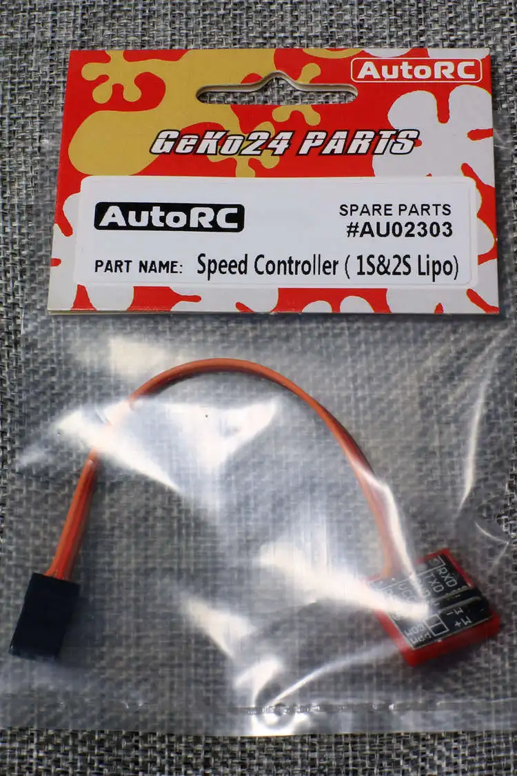 AutoRC GK24 AU02303 ESC Brushed Electronic Speed control 1S ~ 2S | Игрушки и хобби