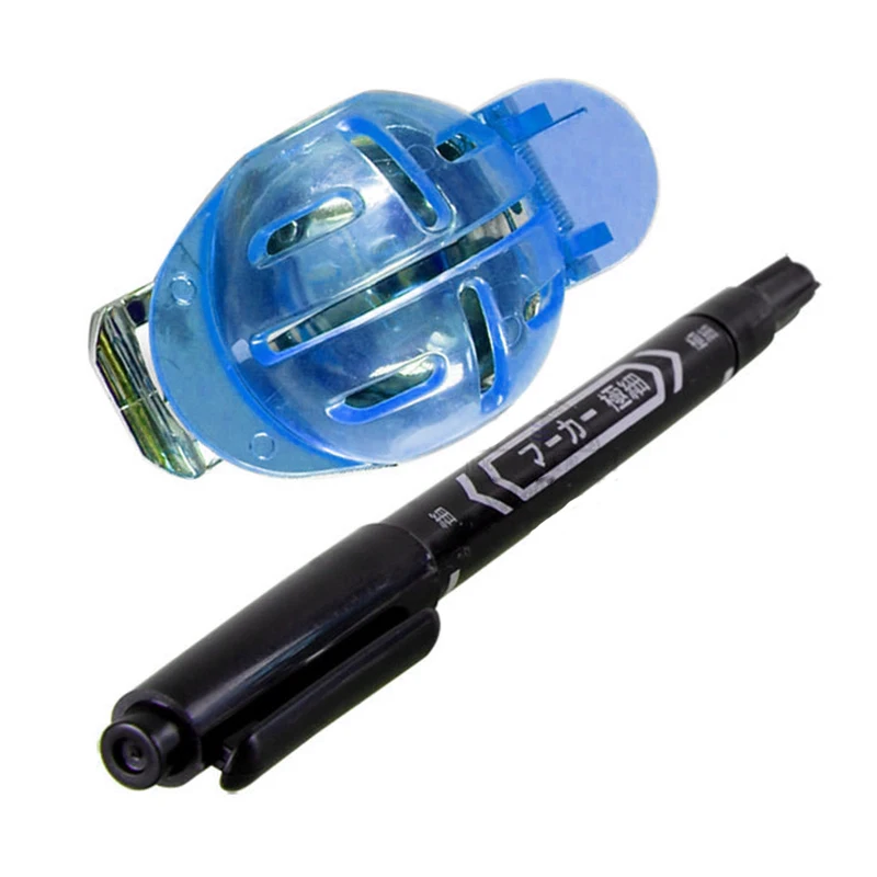 Гольф мяч линия шаблон для маркера лайнера выравнивание отметки синий |