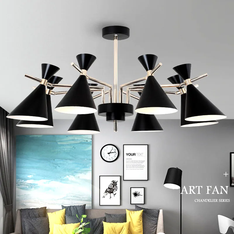 

Modern LED chandelier living room bedroom children's room ceiling lamp luxury hotel lobby ceiling lamp