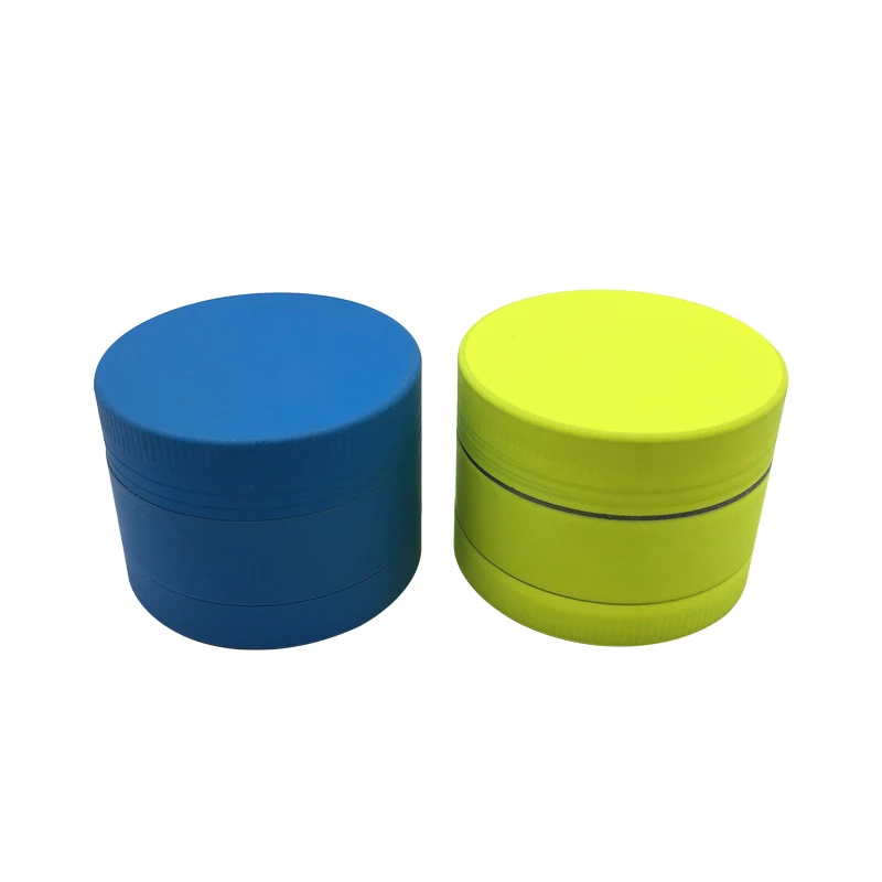 

Резиновая краска конфетного цвета курение травяной 40 мм 3-слойная мини-дробилка для специй