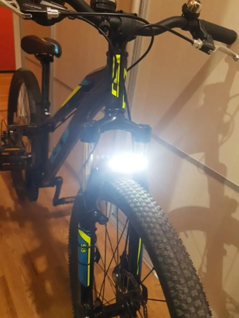 Новый BikeTail светильник 5 светодиодный USB Перезаряжаемые велосипед Безопасность