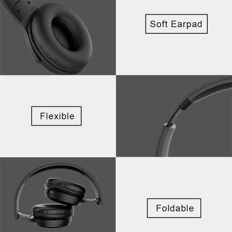 Bluetooth наушники Hi-Fi стерео Беспроводной наушников игровая гарнитура