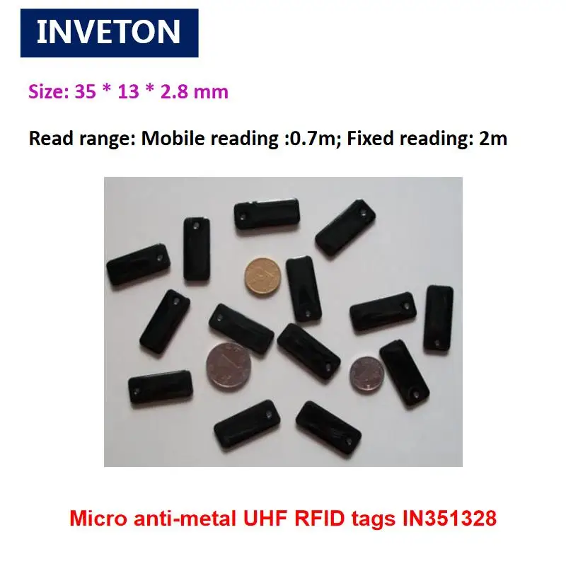 Высокая устойчивость микро rfid uhf анти металлическая бирка на металлических