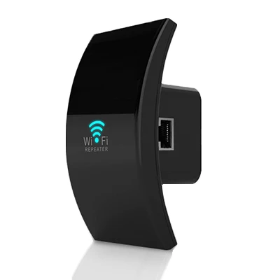 Беспроводной Wi-Fi ретранслятор WiFi усилитель сигнала 300 Мбит/с WiFi усилитель 802.11N усилитель WiFi длинный Диапазон Wi Fi расширитель точка доступа - Цвет: BLACK