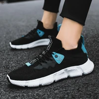 mens footwear 2021 mens breathable casual shoes running mens shoes comfortable non slip front lacing mesh cloth shoes 73