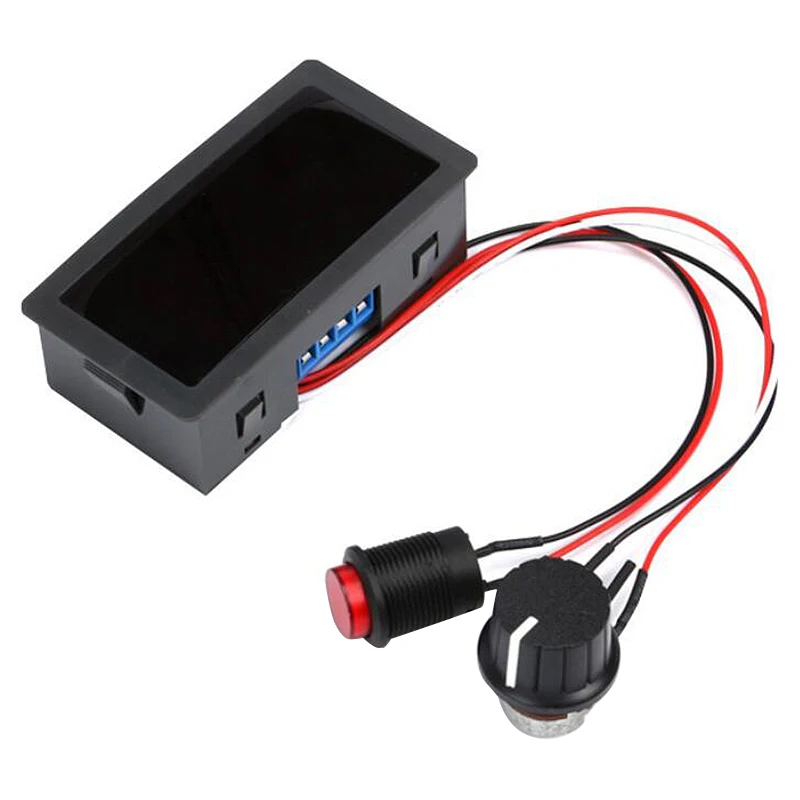 Цифровой Дисплей мотор контроллер DK PWM постоянного тока регулятор скорости 12V 24V