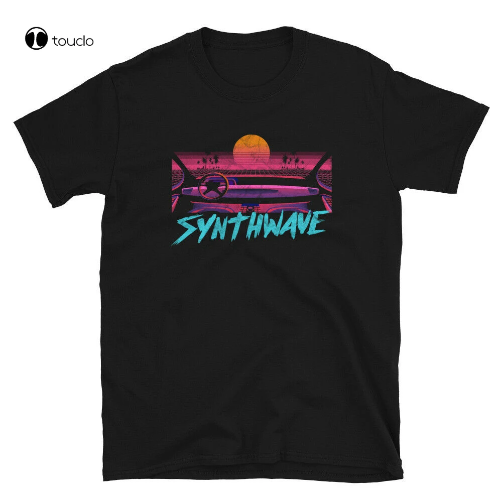 

Synthwave Retrowave Aesthetic Vintage Drive Laser Run 80S Design T-Shirt