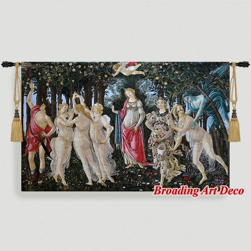 

Гобелен Sandro Botticelli Аллегория весны из хлопка