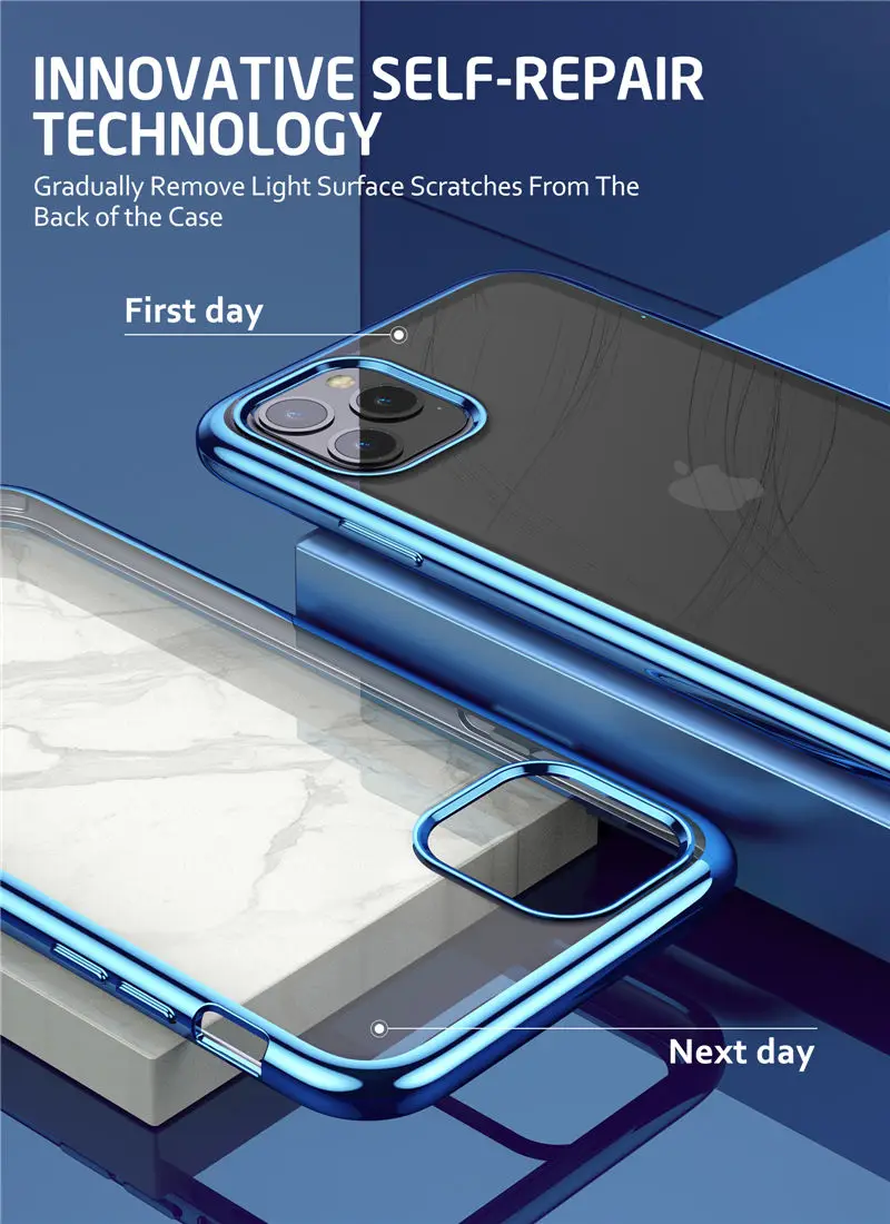 Чехол для iPhone 11 Pro 5,"() SUPCASE UB электро-металлический гальванический+ TPU чехол для всего тела со встроенным протектором экрана