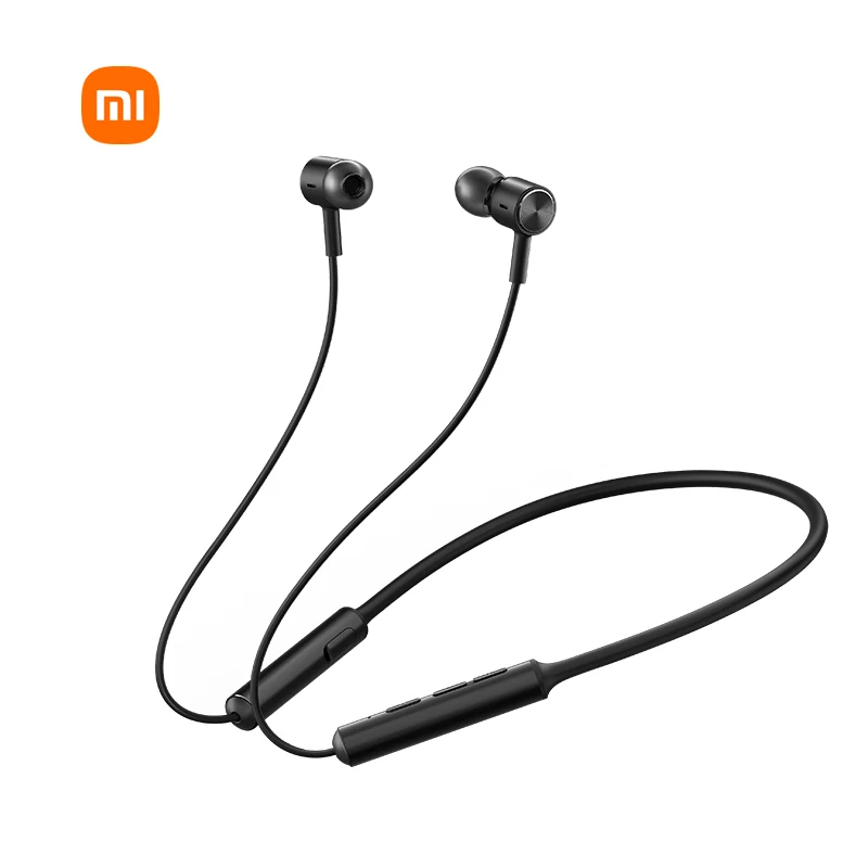 

Беспроводные наушники Xiaomi с Bluetooth 5,0, спортивные наушники с шейным ободом, спортивные наушники, гарнитура для телефона 9 часов