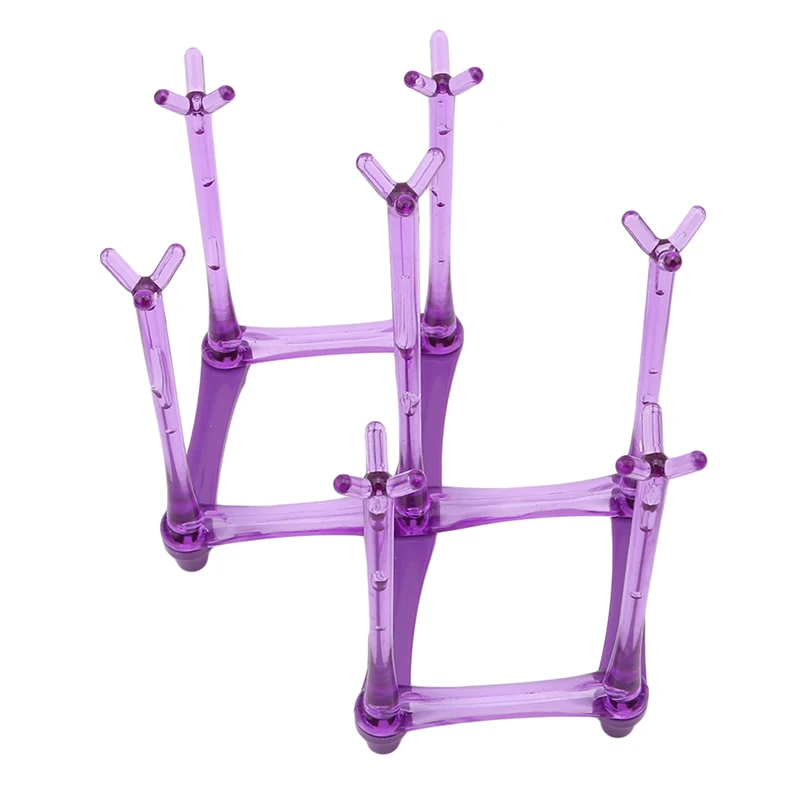 

3 Colors Baby Bottle Cups Dryer Baby Bottle Drying Racks Infant Feeding Shelf PP Healthy Bottle Drainer Pacifier Holder