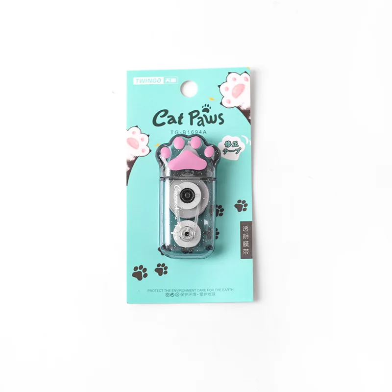

W&G Cute Cat Claw Correction Tape Set Girl Heart Creative Student Use Correction Tape Mini Correction Tape Correction Tape
