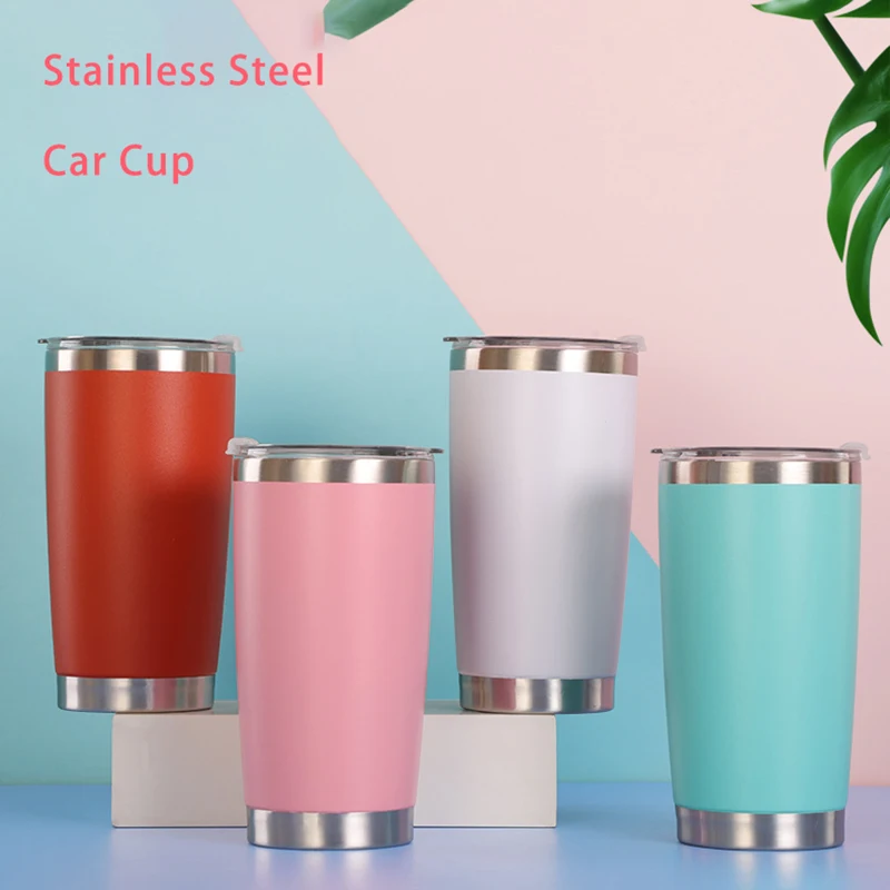 20oz Нержавеющая сталь пивной стакан для путешествий автомобиль пивная кружка