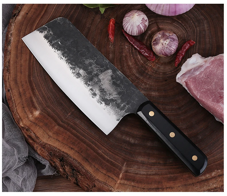 

Tang Knife kitchen knife High carbon steel meat cleaver Kitchen sharp slice knife Professional chef knife Fish kill knife