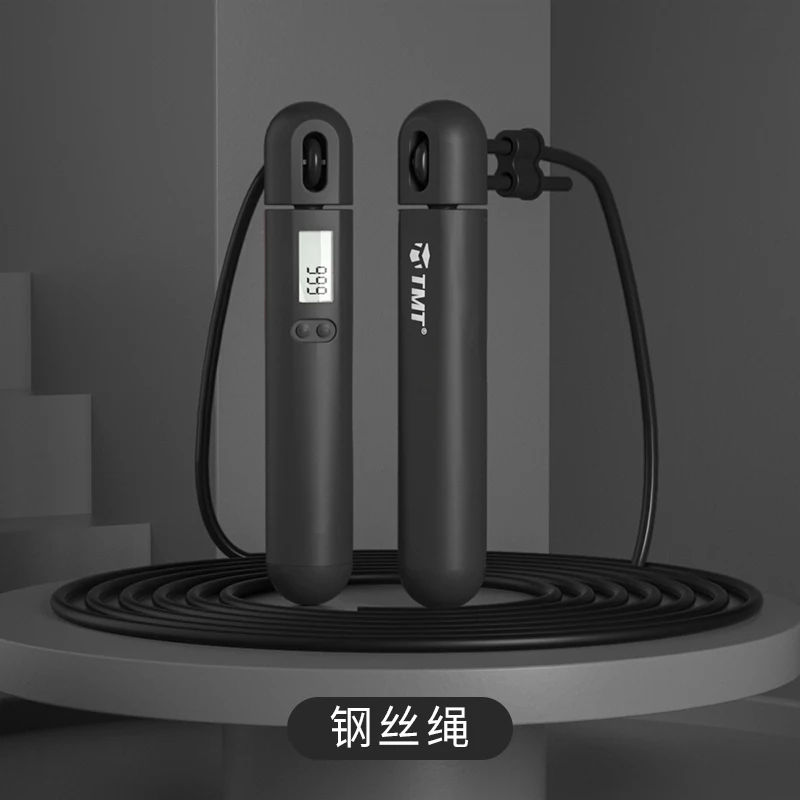 저렴한 전자 줄넘기 점프 로프 체육관 속도 운동 훈련 팜므 점프 로프 실내 쿠어다 살타르 휴대용 피트니스 장비 DF50TS 구매 전자 줄넘기 점프 로프 체육관 속도 운동 훈련 팜므 점프 로프 실내 쿠어다 살타르 휴대용 피트니스 장비 DF50TS