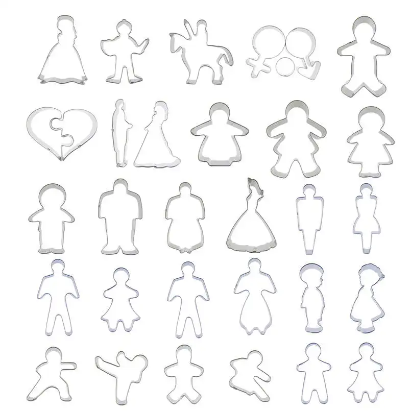 

Мир такой большой, какие люди хотели бы иметь инструменты для украшения тортов, забавные люди, формочки для печенья, печенья, прямая продажа