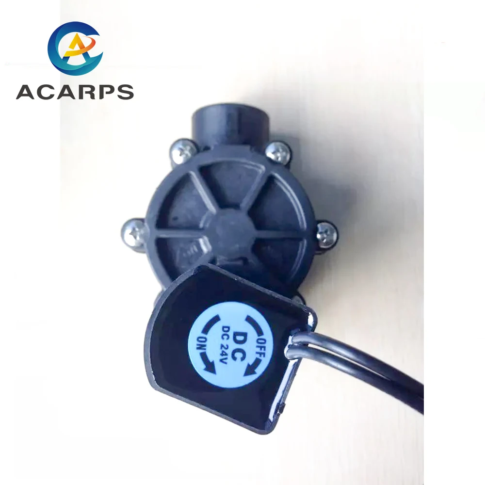 

3/4" 1" Inch DC Latching Normally Closed Solenoid Valve Water 220v 110v 24v Nylon Valve For Farm Garden Landscape Irrigation