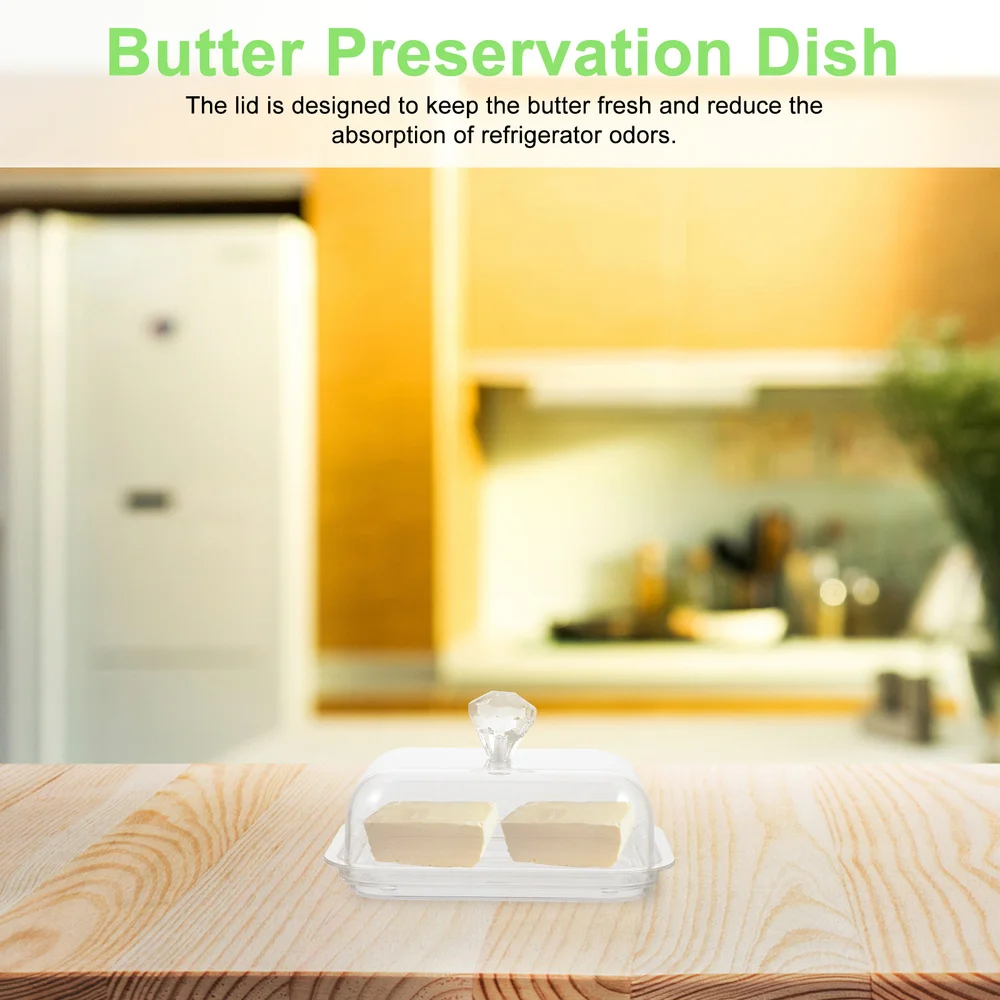 

1Pc Practical Butter Box Butter Container Home Restaurant Butter Holder with Lid
