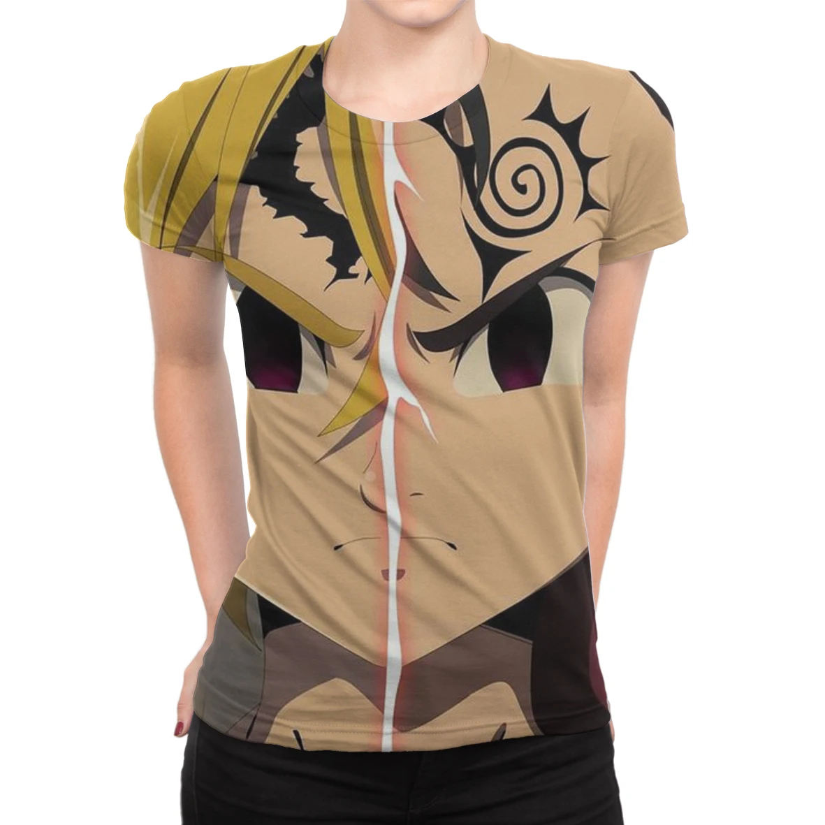 

The Seven Deadly Sins Women's T-Shirt Casual Anime 3D Print Summer 2021 Short-Sleeve Fashion Loose And Breathable O-Neck T-Shirt