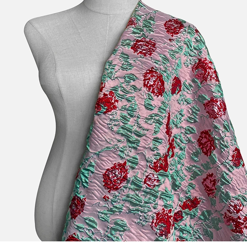 Французская импортная жаккардовая ткань двора окрашенная в европейском стиле 3D