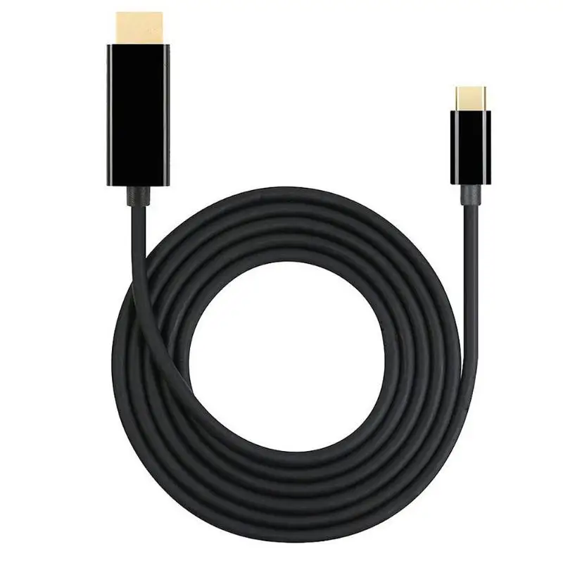 USB 3 1 type-C к HDMI кабель 1080P видео адаптер Шнур для дисплея проектора HDTV ультра-тонкий