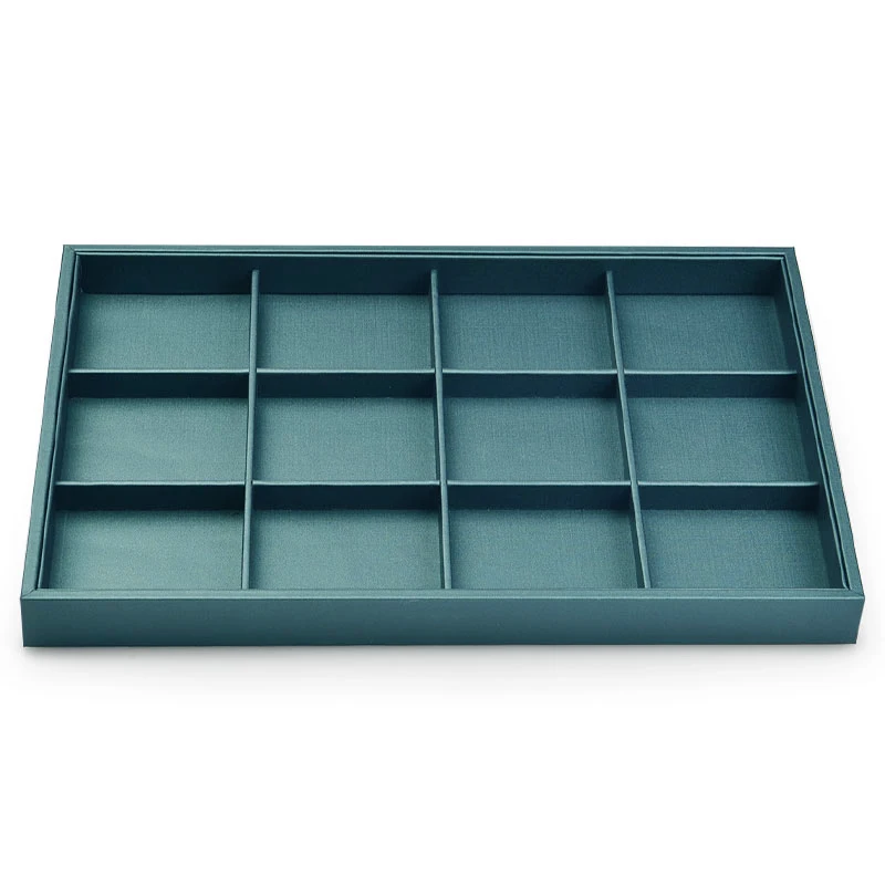 

FANXI Ring Tray Jewelry Watch Pallet Necklace Tray P075PU Leather Jewelry Storage Tray Display