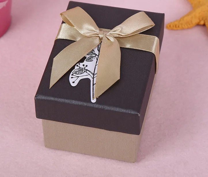 OEM логотип на заказ серьги ожерелье браслет коробки для упаковки ювелирных