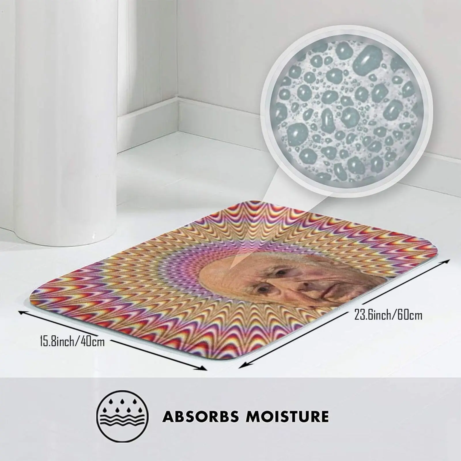 Альберт Хофманн-ЛСД коврик подушка Мягкий Нескользящий Хофманн ЛСД лекарство с