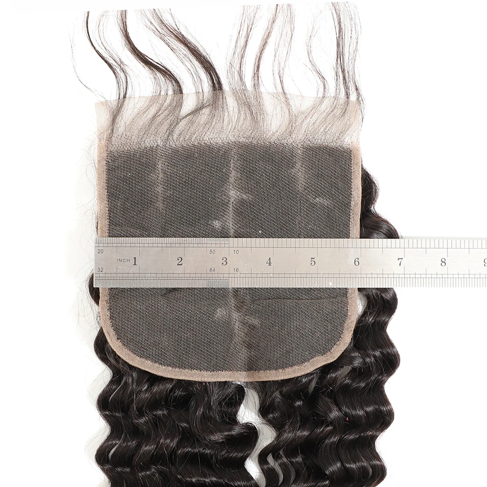 Бразильские волосы mobot 6x6 кружевные с детскими волосами глубокая волна пряди