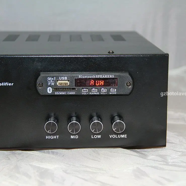 Усилитель мощности SANKEN 1600 Вт Bluetooth 3264/1295 поддержка SD-карты FM | Электроника