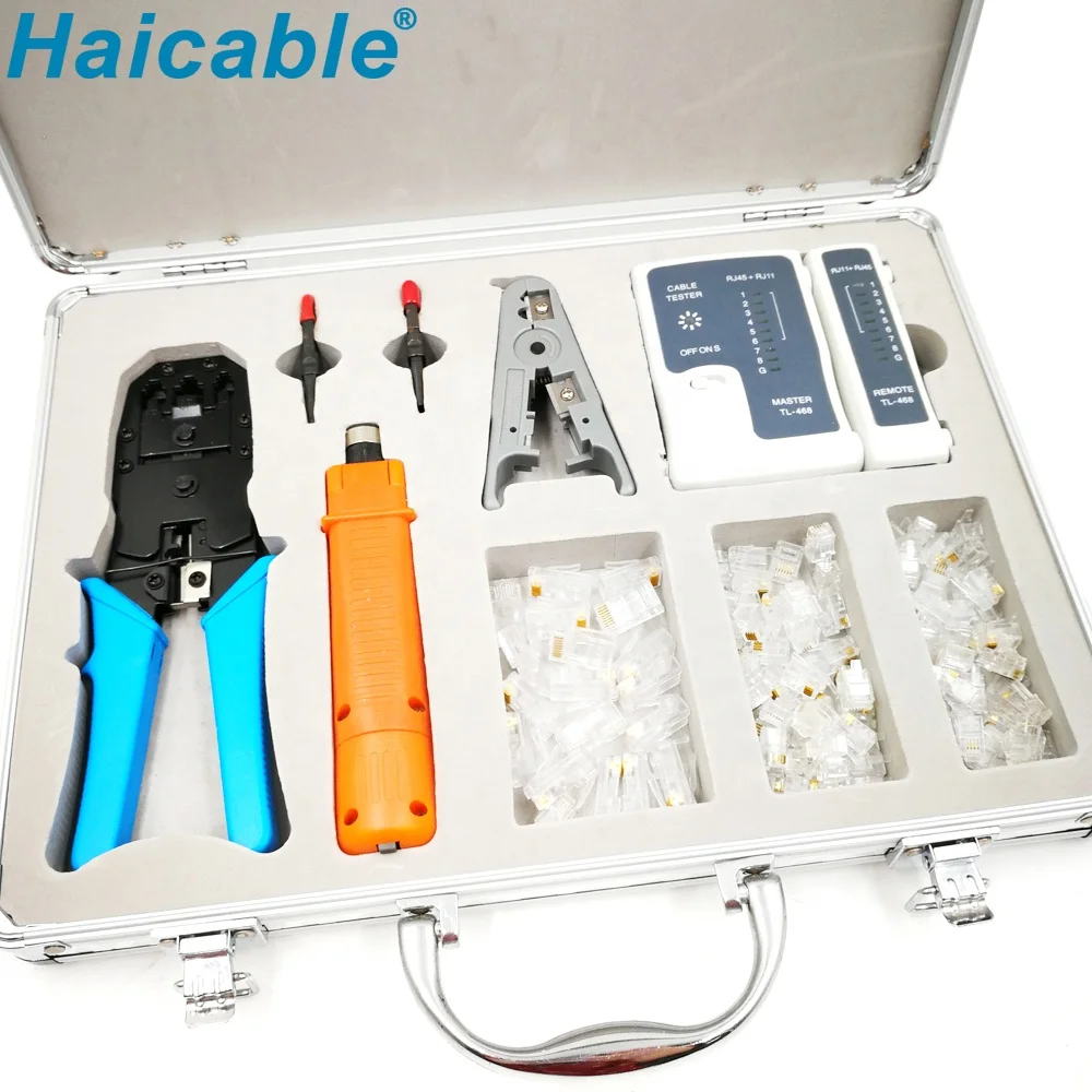 

Набор инструментов для обжима сети 315 с тестером локальной сети